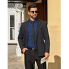 image:imageCOOFANDY Mens Dress Shirts Long Sleeve Button Down Shirts Regular Fit Business Casual ShirtsDenim Blue