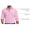 image:imageCOOFANDY Mens Dress Shirts Long Sleeve Casual Button Down Shirt Solid Regular Fit Formal Business ShirtsPink