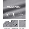 image:imageCOOFANDY Mens Dress Shirts Untucked Long Sleeve Button Down Denim Shirt Stretch Business Casual ShirtsGrey
