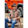 image:imageCOOFANDY Mens Fall Plaid Button Down Shirt Long Sleeve Casual Cowboy Work Shirts Lightweight Flannel Shirts Two PocketPlaidyellow Navy Plaid