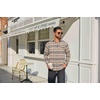 image:imageCOOFANDY Mens Flannel Plaid Shirts Long Sleeve Casual Button Down Cotton Shirt with PocketKhaki Black Plaid