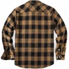 image:imageCOOFANDY Mens Flannel Plaid Shirts Long Sleeve Casual Button Down Shirt with PocketsBlack Brown