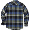 image:imageCOOFANDY Mens Flannel Plaid Shirts Long Sleeve Casual Button Down Shirt with PocketsGreen Blue  Black Plaid