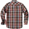 image:imageCOOFANDY Mens Flannel Plaid Shirts Long Sleeve Casual Button Down Shirt with PocketsKhaki Red Plaid