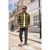 image:imageCOOFANDY Mens Flannel Plaid Shirts Long Sleeve Casual Button Down Shirt with PocketsYellow