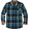 image:imageCOOFANDY Mens Flannel Shirts Long Sleeve Button Down Shirt Casual Shirts Work Shirts for MenRoyal Blue Black