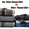 image:imageCOOFANDY Mens Flannel Shirts Long Sleeve Casual Cotton Plaid Button Down Shirt Jacket with PocketsGraphite Black