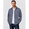image:imageCOOFANDY Mens Flannel Shirts Long Sleeve Casual Cotton Plaid Button Down Shirt Jacket with PocketsGrey Blue