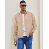 image:imageCOOFANDY Mens Flannel Shirts Long Sleeve Casual Cotton Plaid Button Down Shirt Jacket with PocketsKhaki