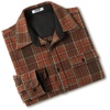 image:imageCOOFANDY Mens Flannel Shirts Long Sleeve Cotton Plaid Shirt Jacket Casual Button Down Shirt with PocketsBrown