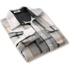 image:imageCOOFANDY Mens Flannel Shirts Long Sleeve Cotton Plaid Shirt Jacket Casual Button Down Shirt with PocketsLight Grey