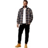 image:imageCOOFANDY Mens Flannel Shirts Long Sleeve Cotton Plaid Shirt Jacket Casual Button Down Shirt with PocketsNavy Blue Yellow
