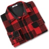 image:imageCOOFANDY Mens Flannel Shirts Long Sleeve Cotton Plaid Shirt Jacket Casual Button Down Shirt with PocketsWine Red