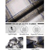 image:imageCOOFANDY Mens Flannel Shirts Long Sleeve Lightweight Plaid Shirt Casual Button Down Shirts JacketBlue Yellow
