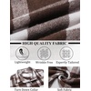 image:imageCOOFANDY Mens Flannel Shirts Long Sleeve Lightweight Plaid Shirt Casual Button Down Shirts JacketBrown