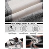 image:imageCOOFANDY Mens Flannel Shirts Long Sleeve Lightweight Plaid Shirt Casual Button Down Shirts JacketGrey