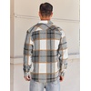 image:imageCOOFANDY Mens Flannel Shirts Long Sleeve Lightweight Plaid Shirt Casual Button Down Shirts JacketGrey Plaid