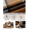 image:imageCOOFANDY Mens Flannel Shirts Long Sleeve Lightweight Plaid Shirt Casual Button Down Shirts JacketKhaki