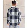 image:imageCOOFANDY Mens Flannel Shirts Long Sleeve Lightweight Plaid Shirt Casual Button Down Shirts JacketNavy Blue