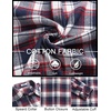 image:imageCOOFANDY Mens Flannel Shirts Long Sleeve Plaid Button Down Shirts Casual Cotton ShirtsBlueRed