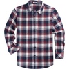 image:imageCOOFANDY Mens Flannel Shirts Long Sleeve Plaid Button Down Shirts Casual Cotton ShirtsBlueRed