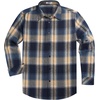 image:imageCOOFANDY Mens Flannel Shirts Long Sleeve Plaid Button Down Shirts Casual Cotton ShirtsKhakiBlue