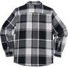 image:imageCOOFANDY Mens Flannel Shirts Long Sleeve Plaid Shirt Jacket Button Down Shirt with PocketsBlack