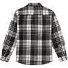 image:imageCOOFANDY Mens Flannel Shirts Long Sleeve Plaid Shirt Jacket Button Down Shirt with PocketsBlack White