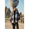image:imageCOOFANDY Mens Flannel Shirts Long Sleeve Plaid Shirt Jacket Button Down Shirt with PocketsBlue