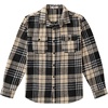 image:imageCOOFANDY Mens Flannel Shirts Long Sleeve Plaid Shirt Jacket Button Down Shirt with PocketsKhaki