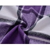 image:imageCOOFANDY Mens Flannel Shirts Long Sleeve Plaid Shirt Jacket Button Down Shirt with PocketsPurple