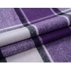 image:imageCOOFANDY Mens Flannel Shirts Long Sleeve Plaid Shirt Jacket Button Down Shirt with PocketsPurple