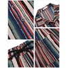 image:imageCOOFANDY Mens Hawaiian Matching Set Summer Beach 2 Piece Outfits Flower Button Down Shirts and Shorts Vacation OutfitsRetro Stripes