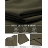image:imageCOOFANDY Mens Henley Shirts Short Sleeve Texture Casual Button Henley Summer Classic Basic Tee ShirtsArmy Green