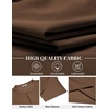 image:imageCOOFANDY Mens Henley Shirts Short Sleeve Texture Casual Button Henley Summer Classic Basic Tee ShirtsBrowm