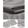 image:imageCOOFANDY Mens Henley Shirts Short Sleeve Texture Casual Button Henley Summer Classic Basic Tee ShirtsLight Grey