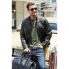 image:imageCOOFANDY Mens Henley TShirt Long Sleeve Casual Lightweight Pullover Shirts Soft Stretch Basic Tees Fall TopsArmy Green
