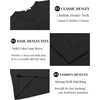 image:imageCOOFANDY Mens Henley TShirt Long Sleeve Casual Lightweight Pullover Shirts Soft Stretch Basic Tees Fall TopsBlack
