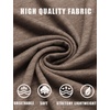image:imageCOOFANDY Mens Henley TShirt Long Sleeve Casual Lightweight Pullover Shirts Soft Stretch Basic Tees Fall TopsBrown