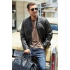 image:imageCOOFANDY Mens Henley TShirt Long Sleeve Casual Lightweight Pullover Shirts Soft Stretch Basic Tees Fall TopsBrown