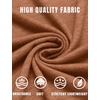image:imageCOOFANDY Mens Henley TShirt Long Sleeve Casual Lightweight Pullover Shirts Soft Stretch Basic Tees Fall TopsCaramel