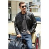 image:imageCOOFANDY Mens Henley TShirt Long Sleeve Casual Lightweight Pullover Shirts Soft Stretch Basic Tees Fall TopsDark Grey