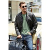 image:imageCOOFANDY Mens Henley TShirt Long Sleeve Casual Lightweight Pullover Shirts Soft Stretch Basic Tees Fall TopsLight Green
