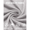 image:imageCOOFANDY Mens Henley TShirt Long Sleeve Casual Lightweight Pullover Shirts Soft Stretch Basic Tees Fall TopsLight Grey