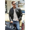 image:imageCOOFANDY Mens Henley TShirt Long Sleeve Casual Lightweight Pullover Shirts Soft Stretch Basic Tees Fall TopsLight Grey