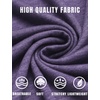 image:imageCOOFANDY Mens Henley TShirt Long Sleeve Casual Lightweight Pullover Shirts Soft Stretch Basic Tees Fall TopsPurple
