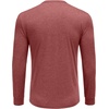 image:imageCOOFANDY Mens Henley TShirt Long Sleeve Casual Lightweight Pullover Shirts Soft Stretch Basic Tees Fall TopsRed