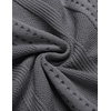 image:imageCOOFANDY Mens Knit Shirts Short Sleeve Button Down Polo Shirt Fashion Casual Summer Beach ShirtsDark Grey