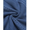image:imageCOOFANDY Mens Knit Shirts Short Sleeve Button Down Polo Shirt Fashion Casual Summer Beach ShirtsDenim Blue