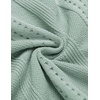 image:imageCOOFANDY Mens Knit Shirts Short Sleeve Button Down Polo Shirt Fashion Casual Summer Beach ShirtsIce Green